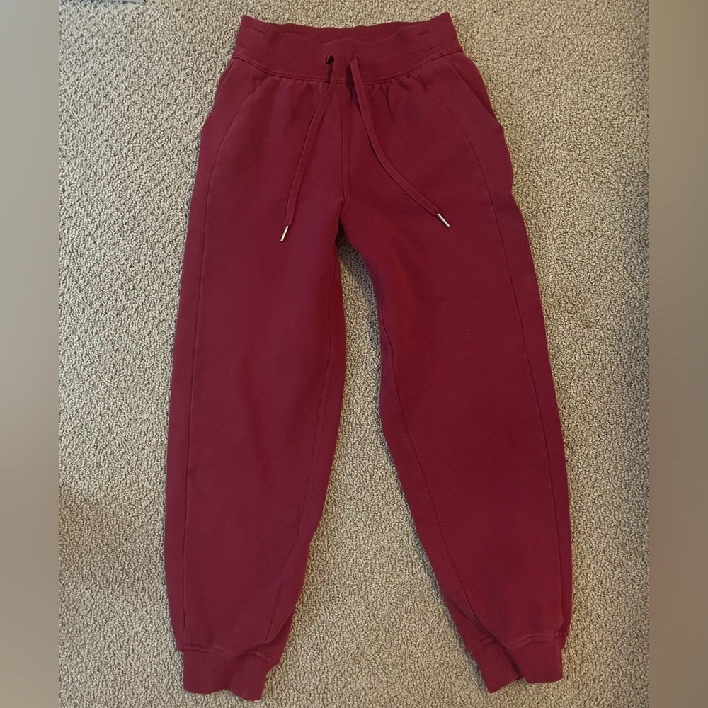 Lululemon Maroon Joggers